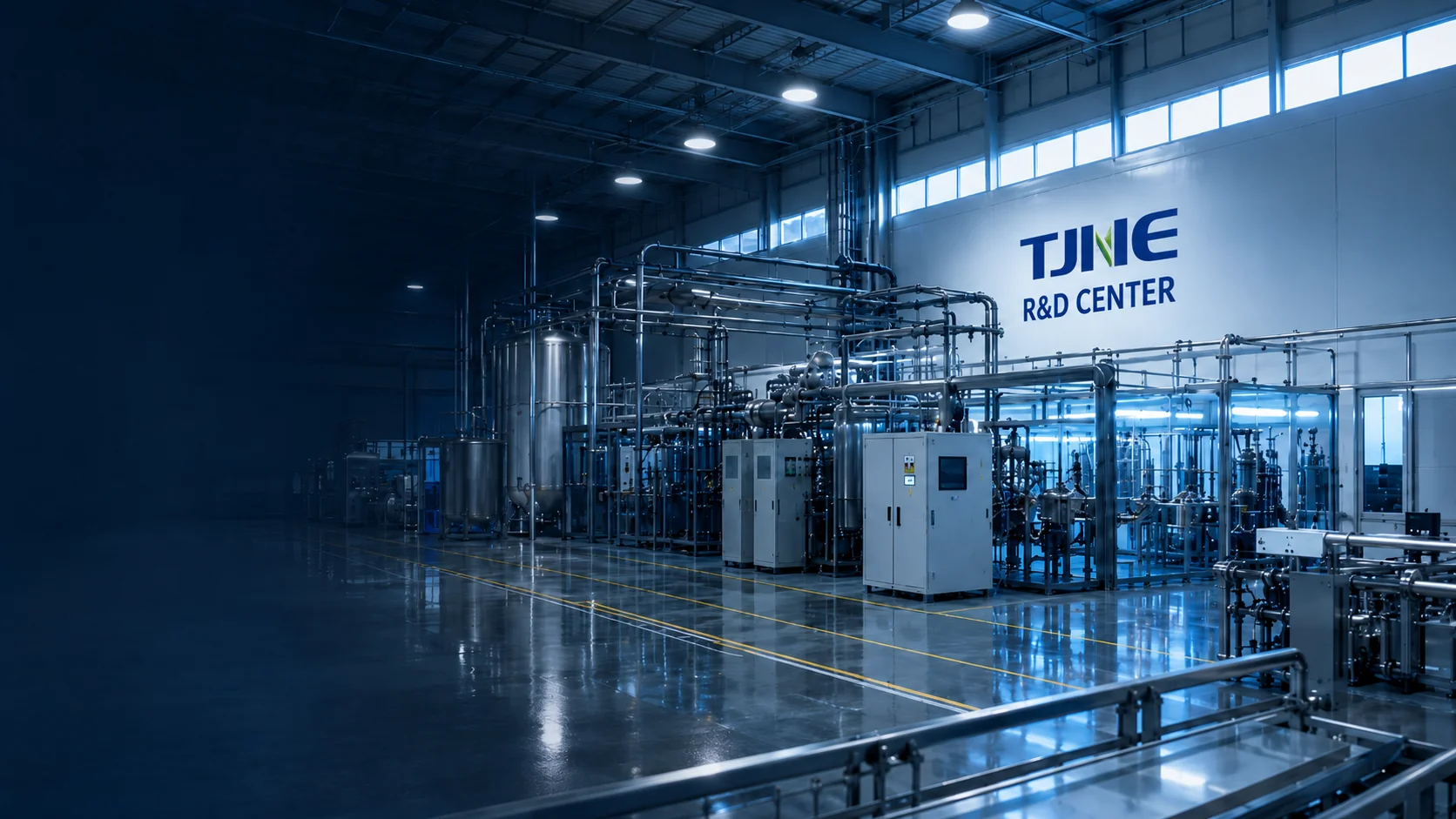 TJNE industrial electrochemical R&D center and process facility