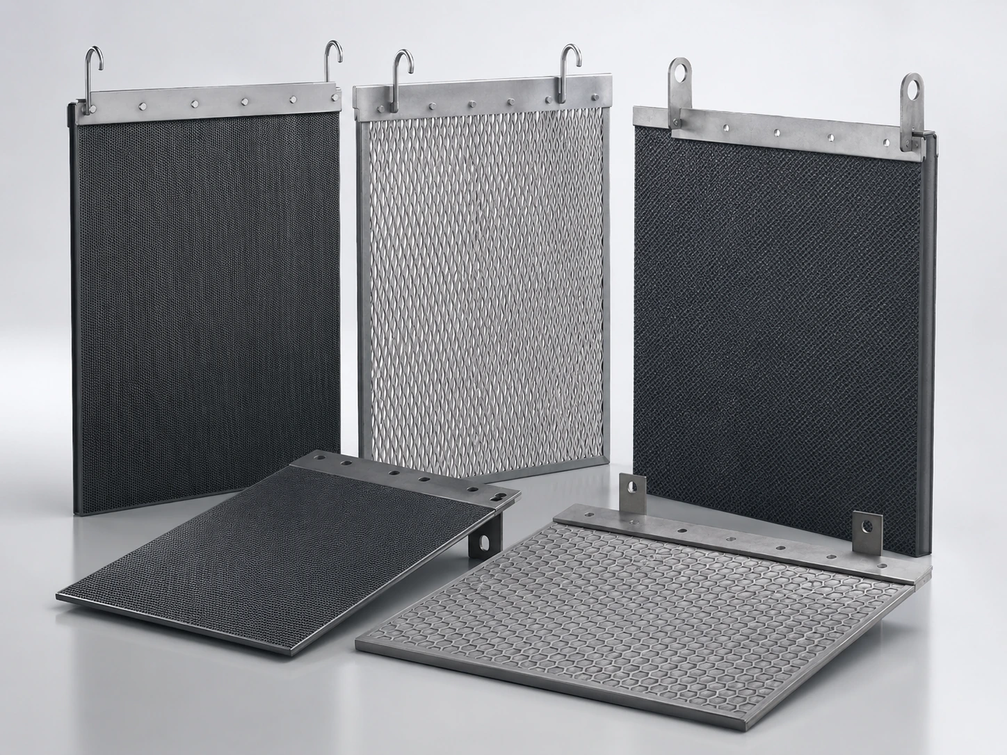 Copper foil anode related assemblies