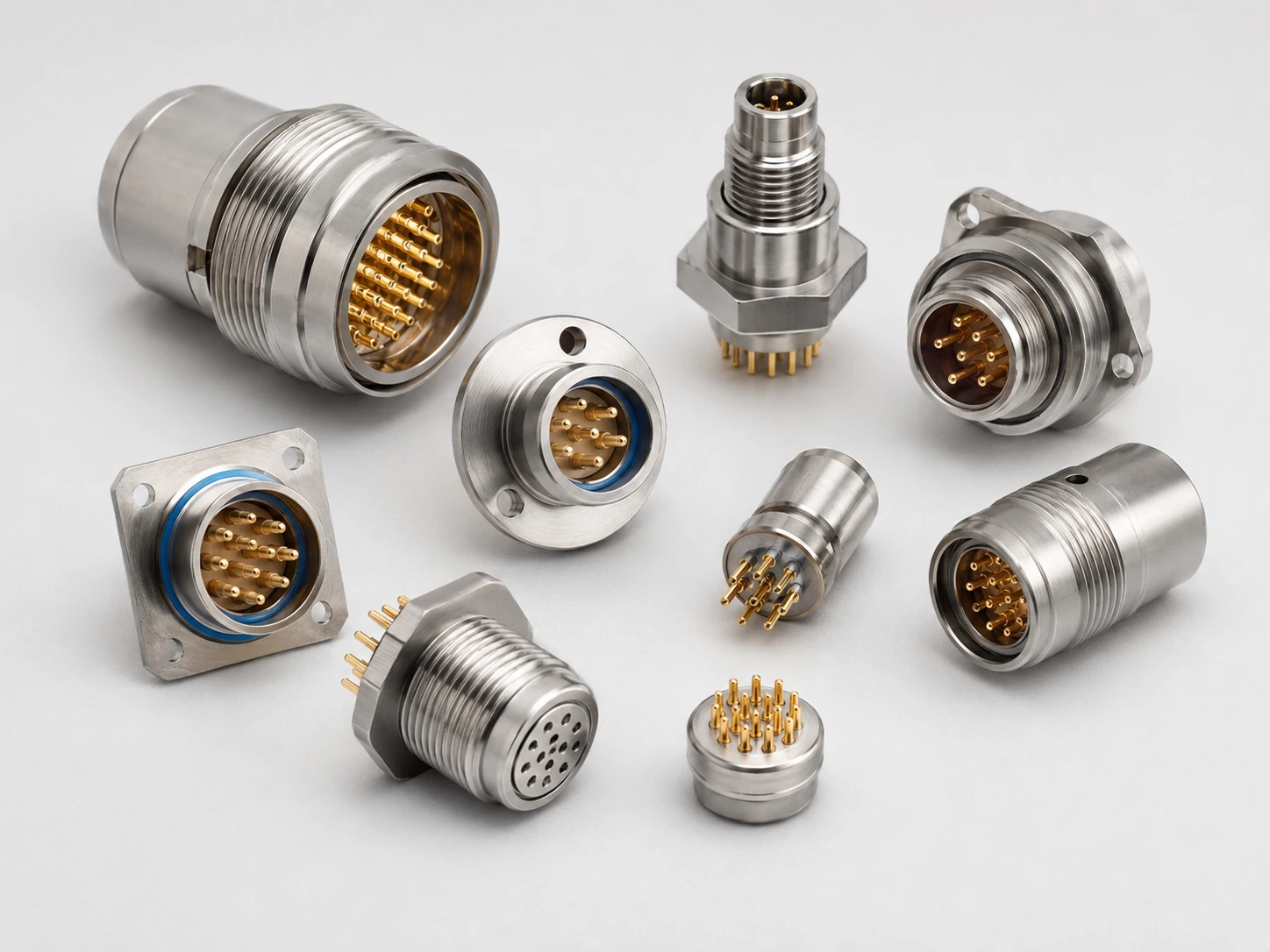 Circular hermetic connector products