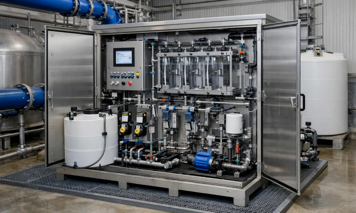 Industrial electrolysis core unit